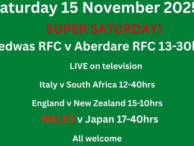 Super Saturday at Bedwas RFC