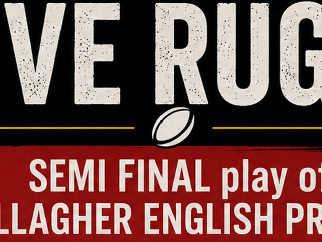 Televised rugby on Saturday